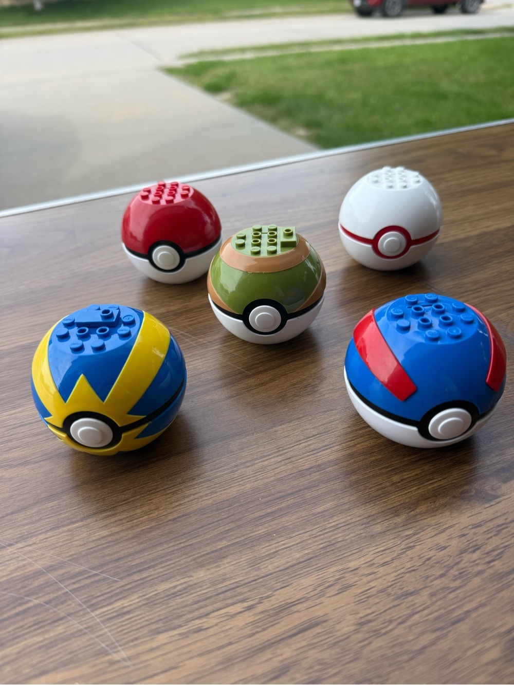 Mega Construx Pokemon Pokeball Series Lot Of 5